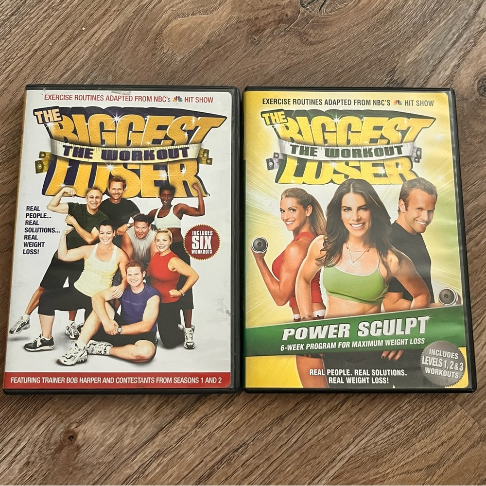 The Biggest Loser Workout Dvd Bundle: The Workout & Power Sculpt For Weight Loss